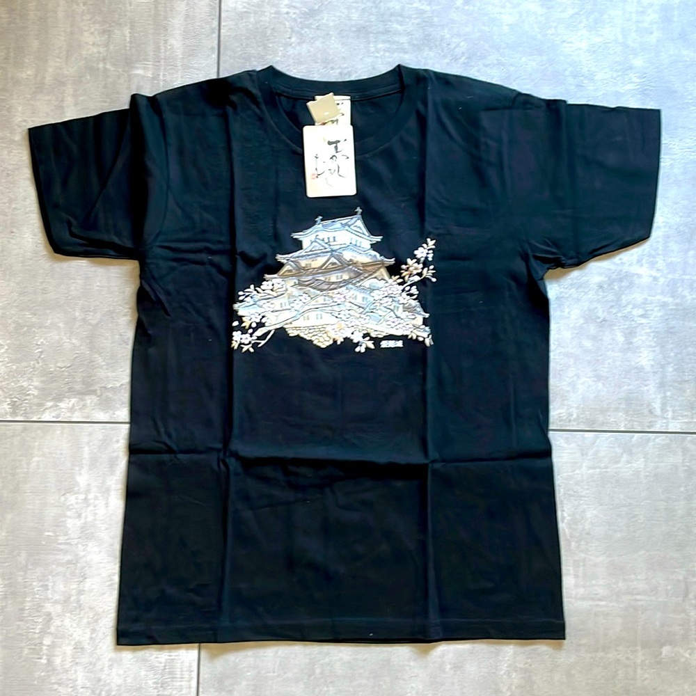 Mitsukoshi Men’s Tee Himeji Castle Sz Medium